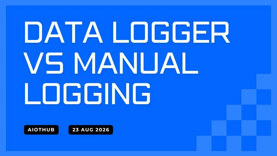 Manual Logging vs Data Logger: 3-Year Cost Comparison