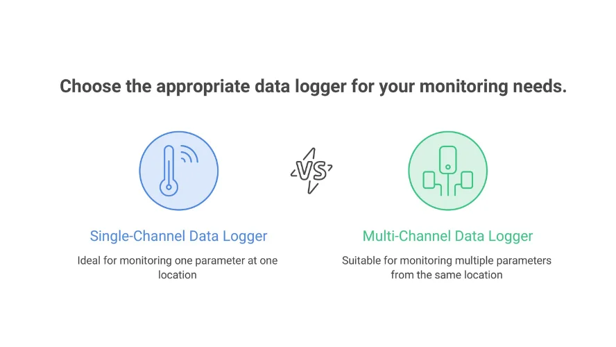 Single-Channel vs Multi-Channel Data Logger