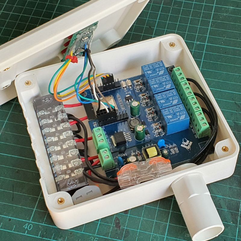 IoT prototype development — breadboard circuit and hardware testing